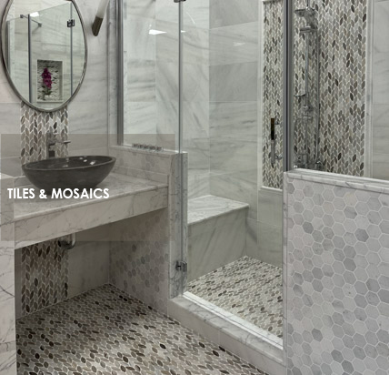 Marble bathroom carrera